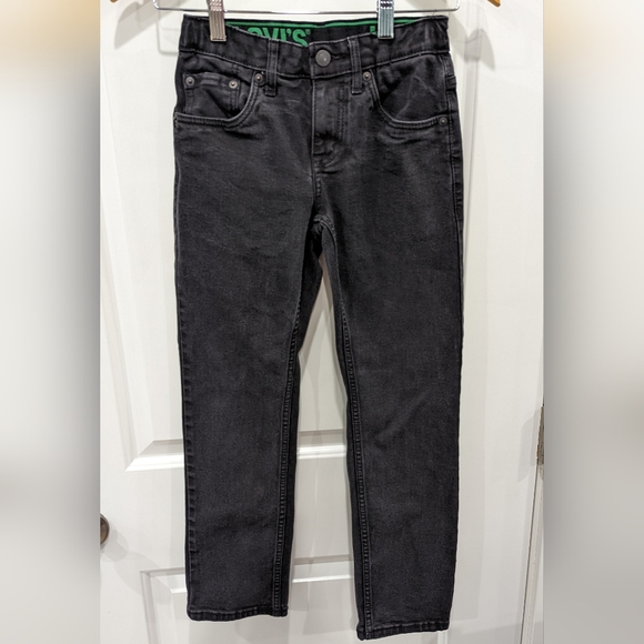 Levi's Black Green 511 Slim Jeans Denim Bundle Lot Big Boys Size 10 - Picture 2 of 8